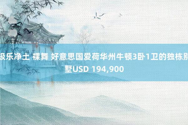 极乐净土 裸舞 好意思国爱荷华州牛顿3卧1卫的独栋别墅USD 194，900